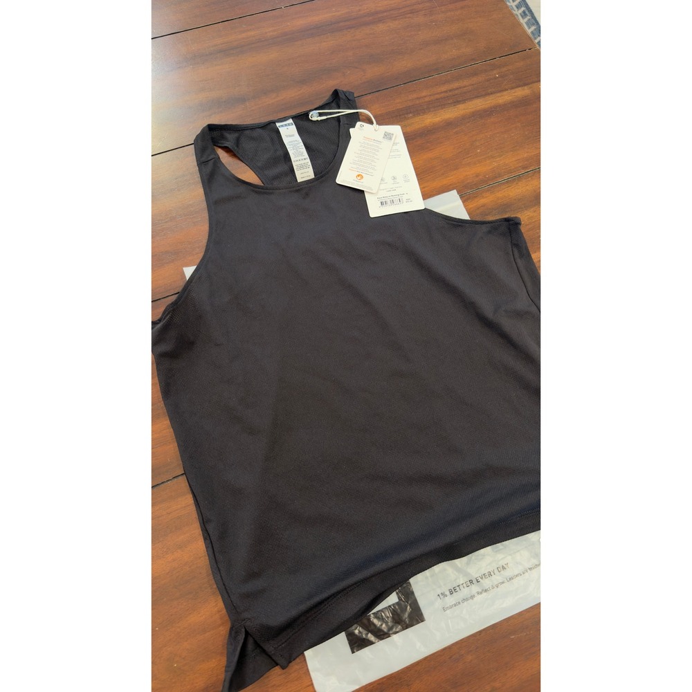 LSKD Pace Keep on Running Tank Black Dahlia Purple WTNK01013 Small NWT NEW - Picture 13 of 16